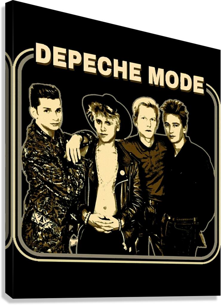 Depeche Mode 9 Canvas Print