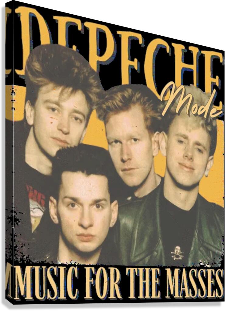 Depeche Mode 37 Canvas Print