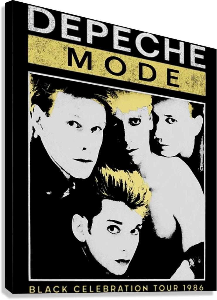 Depeche Mode 60 Canvas Print