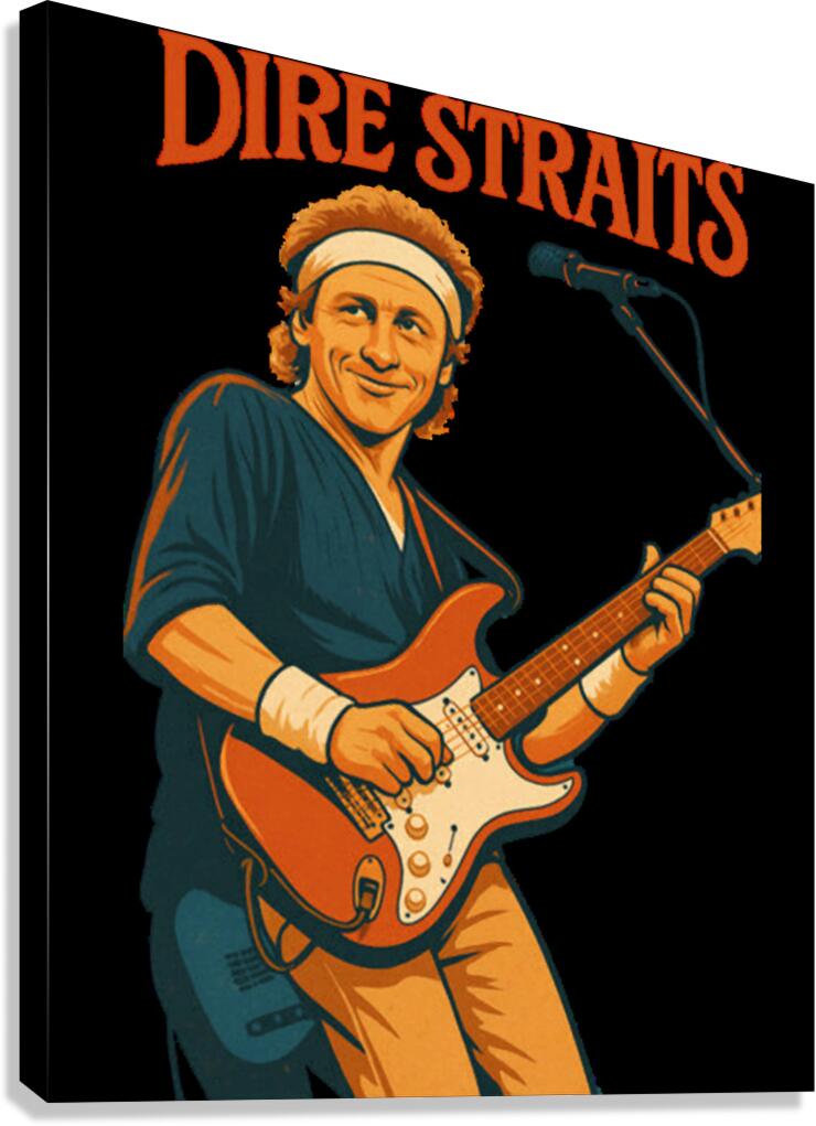 Dire Straits 18 Canvas Print