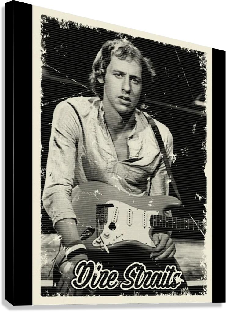 Dire Straits 13 Canvas Print
