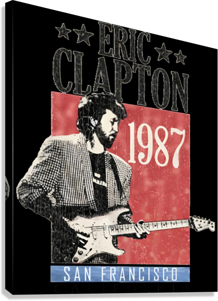 Eric Clapton 2 Canvas Print