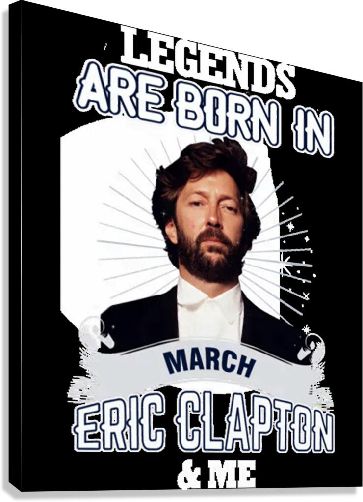 Eric Clapton 4 Canvas Print