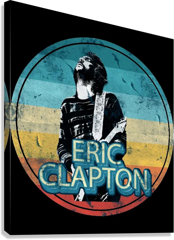 Eric Clapton 10 Canvas Print