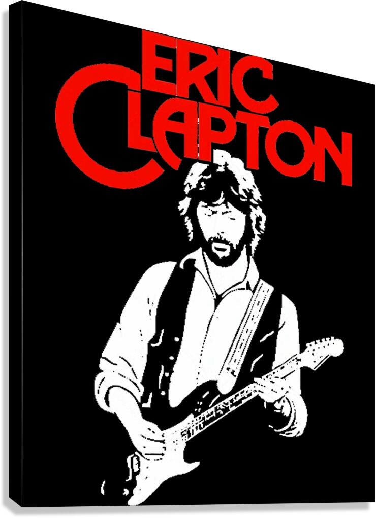 Eric Clapton 18 Canvas Print