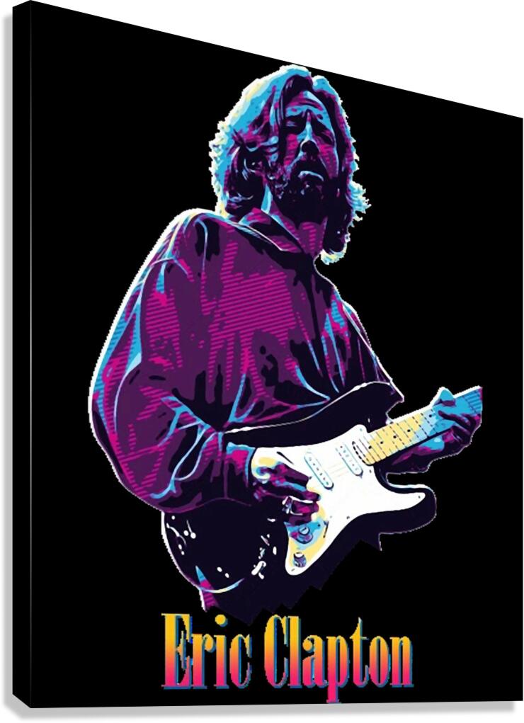 Eric Clapton 27 Canvas Print