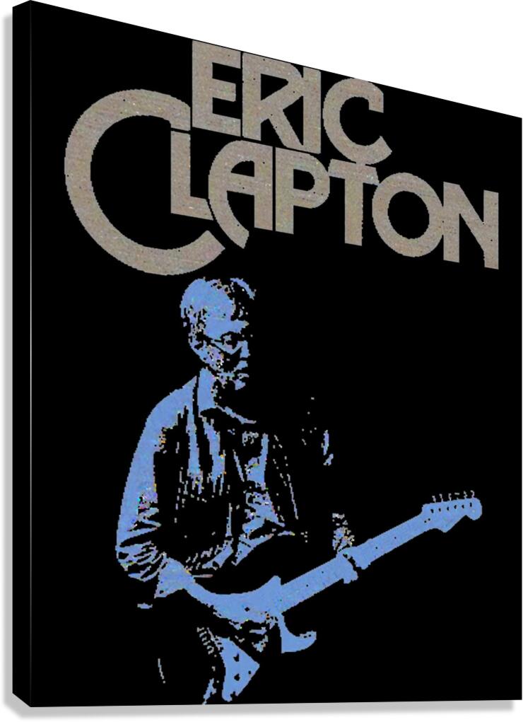 Eric Clapton 33 Canvas Print