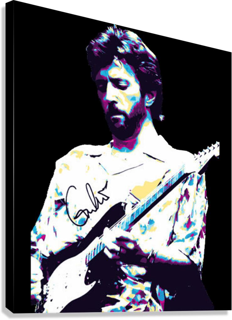 Eric Clapton 35 Canvas Print