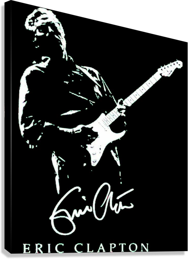Eric Clapton 36 Canvas Print