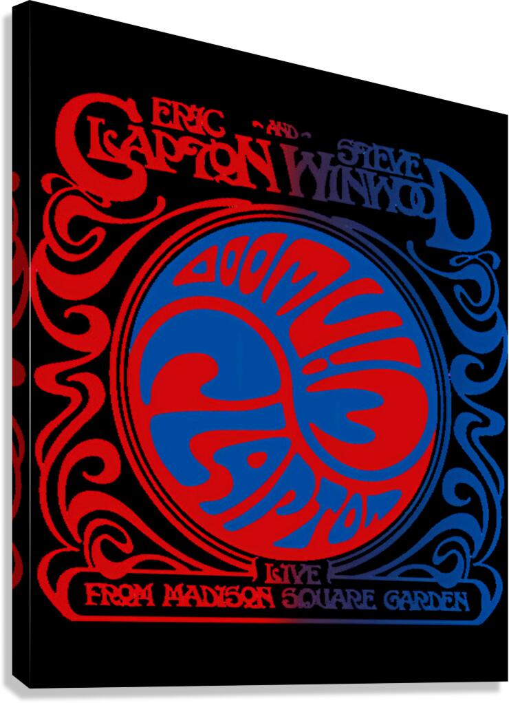 Eric Clapton 40 Canvas Print