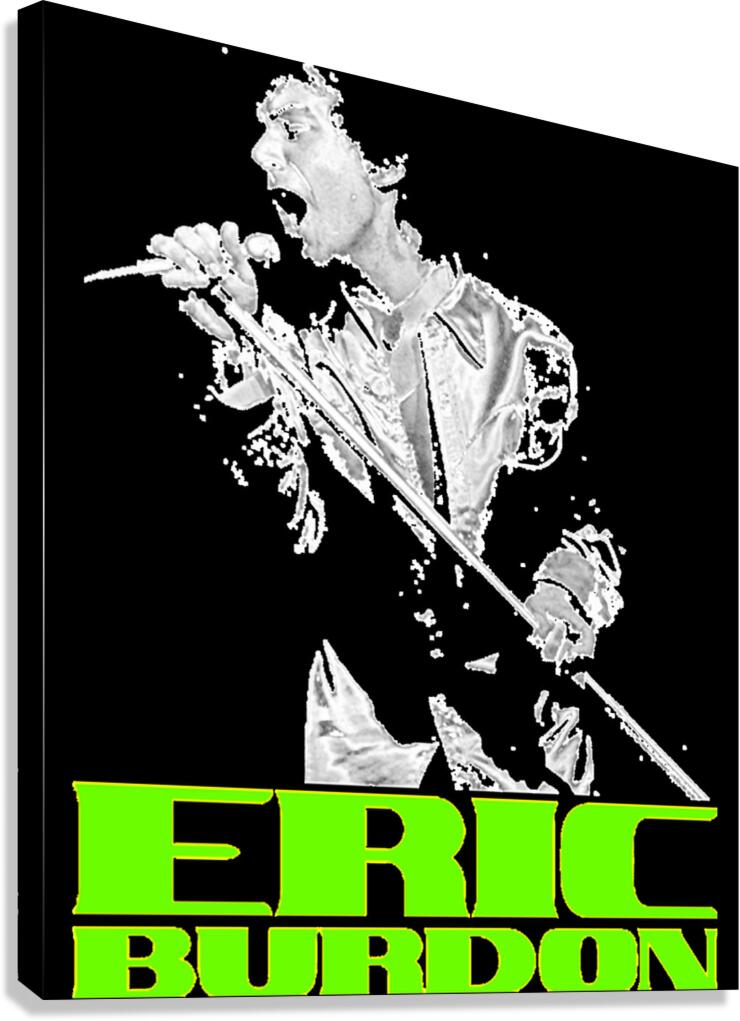 Eric Clapton 45 Canvas Print