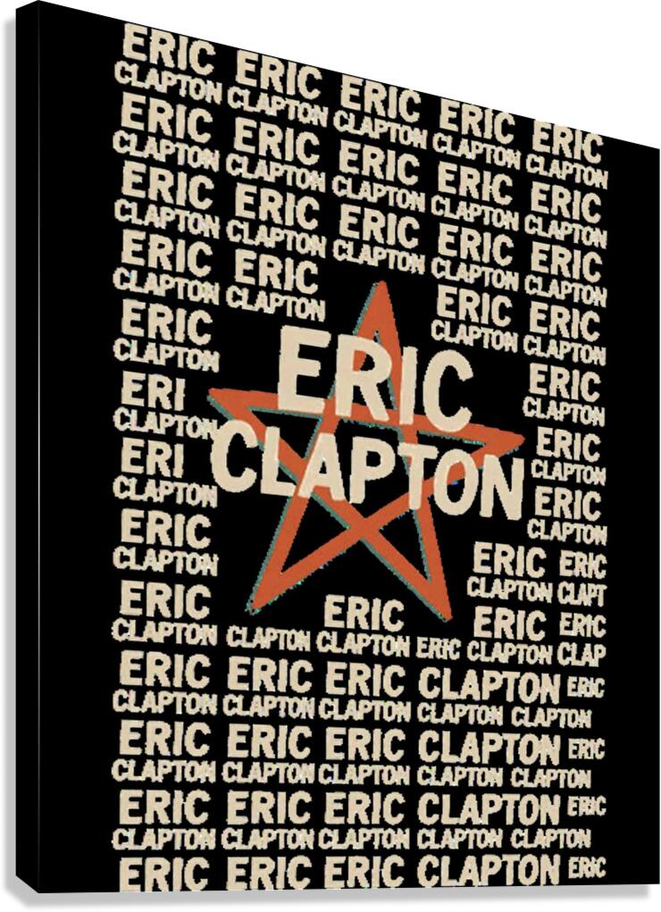 Eric Clapton 46 Canvas Print