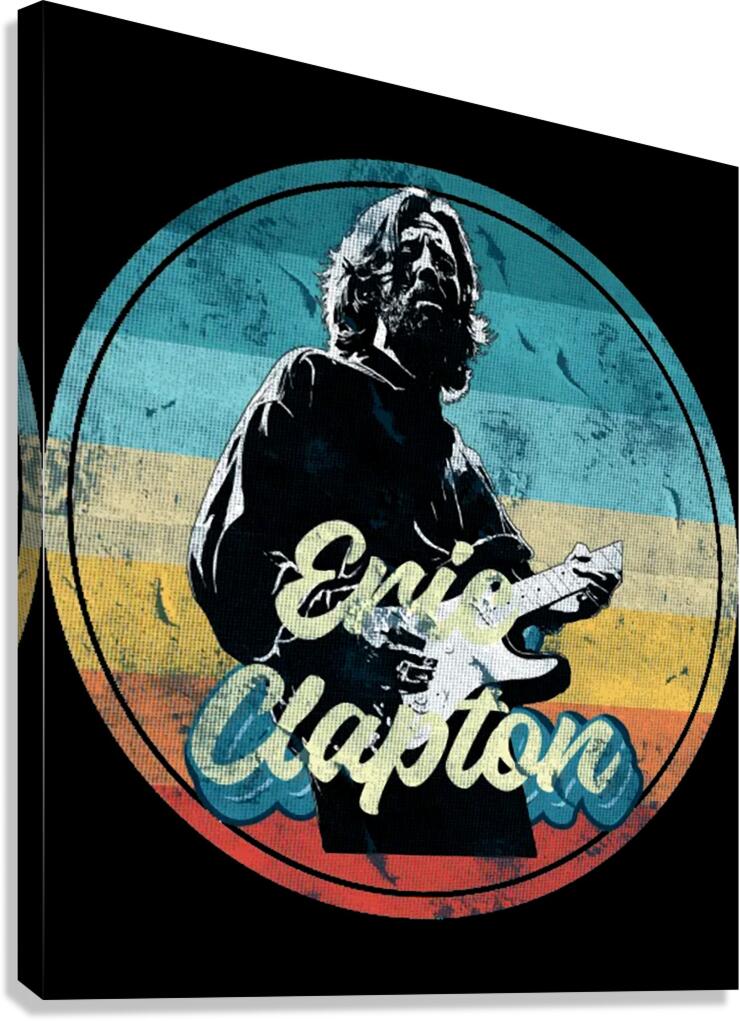 Eric Clapton 50 Canvas Print