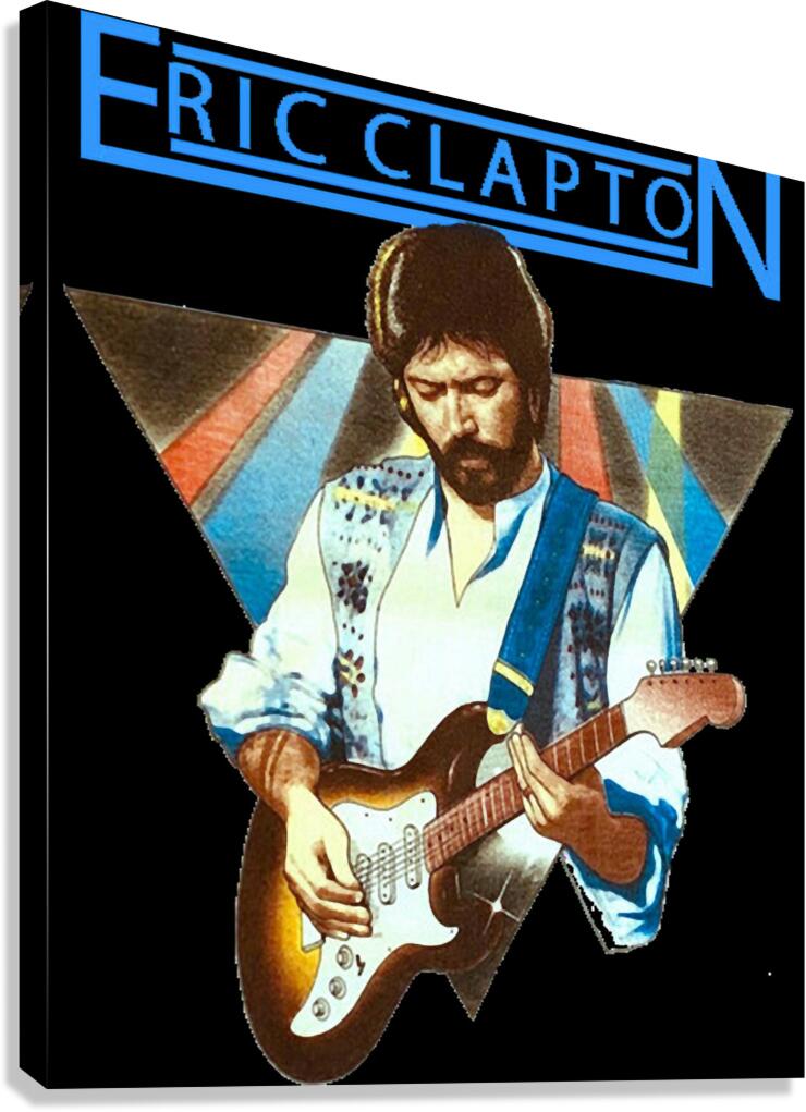 Eric Clapton 53 Canvas Print