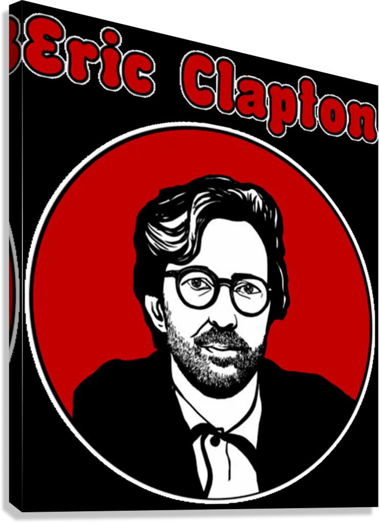 Eric Clapton 59 Canvas Print