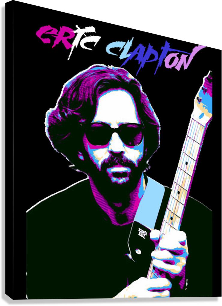 Eric Clapton 64 Canvas Print