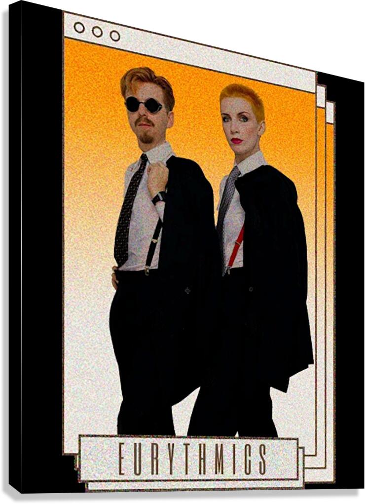 Eurythmics 7 Canvas Print