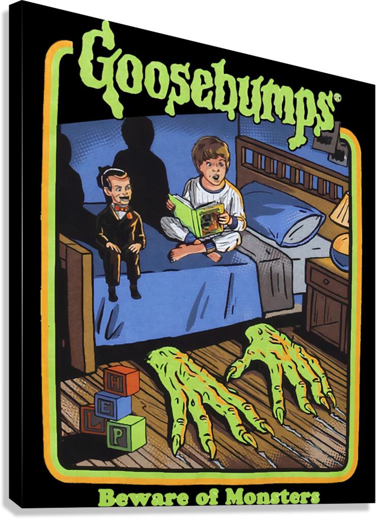 Goosebumps 13 Canvas Print