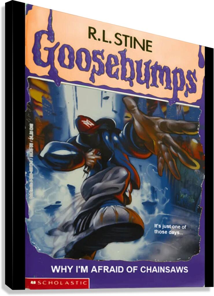 Goosebumps 41 Canvas Print