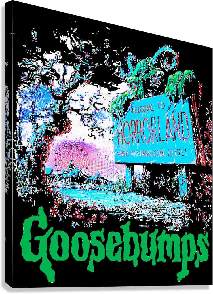 Goosebumps 49 Canvas Print