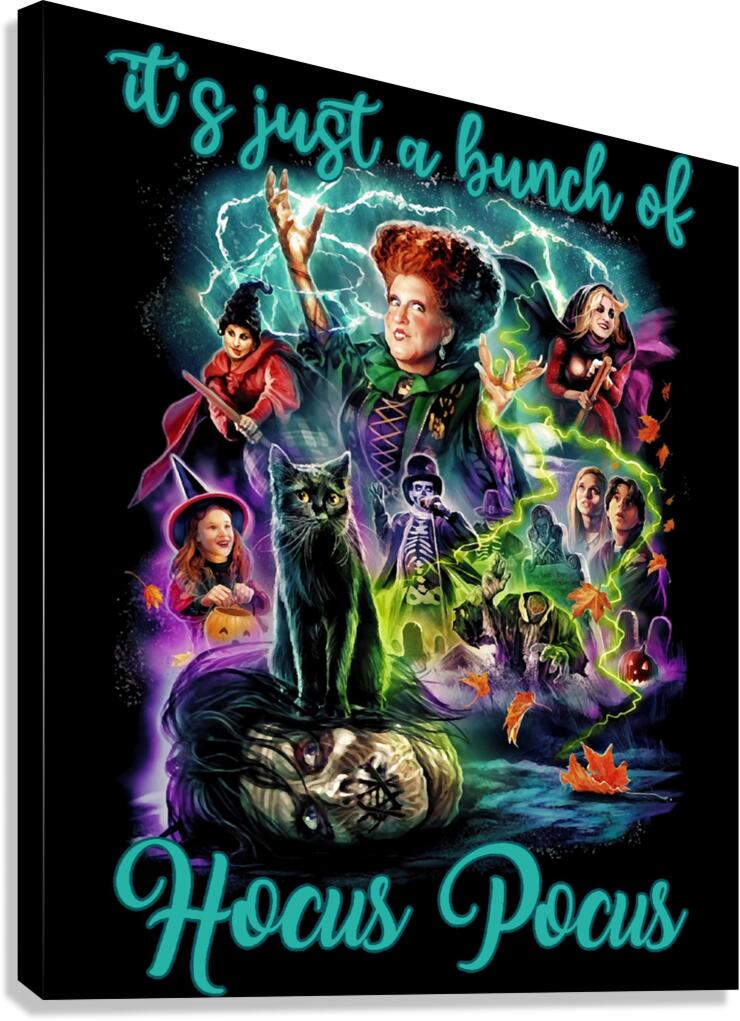 Hocus pocus 12 Canvas Print