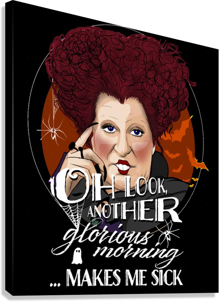 Hocus pocus 13 Canvas Print