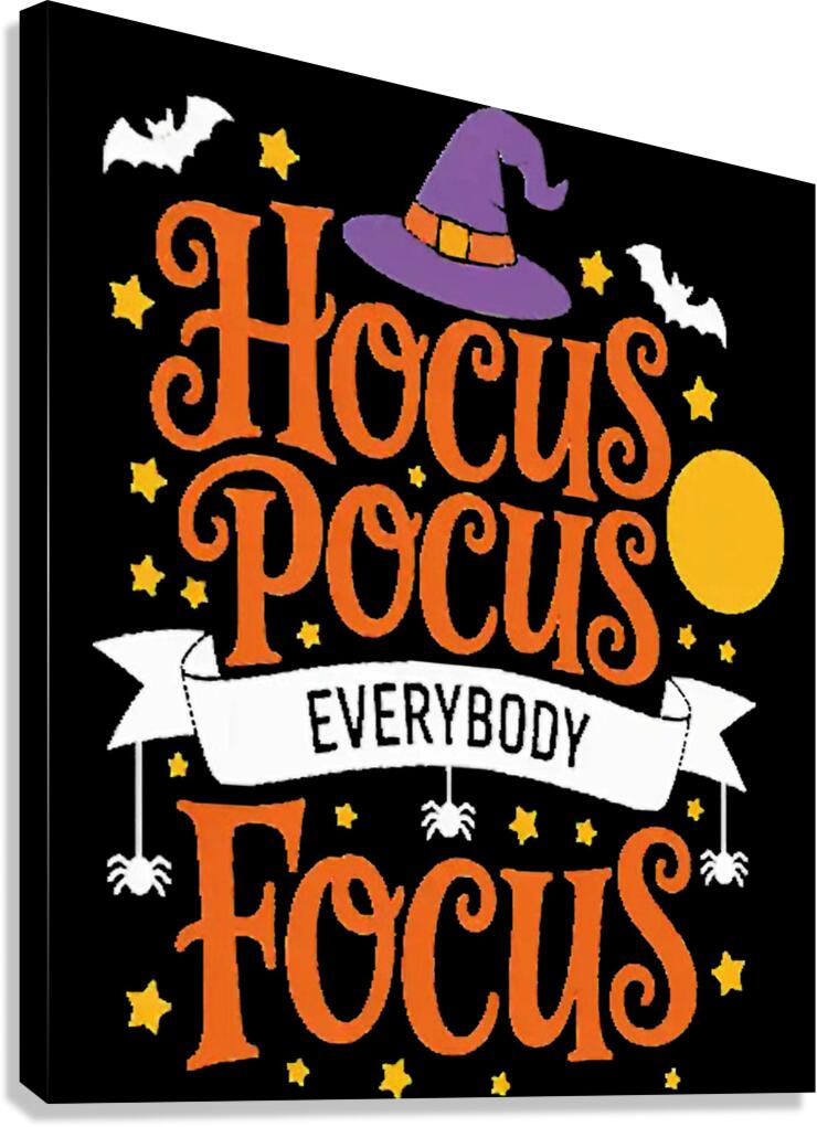 Hocus pocus 15 Canvas Print