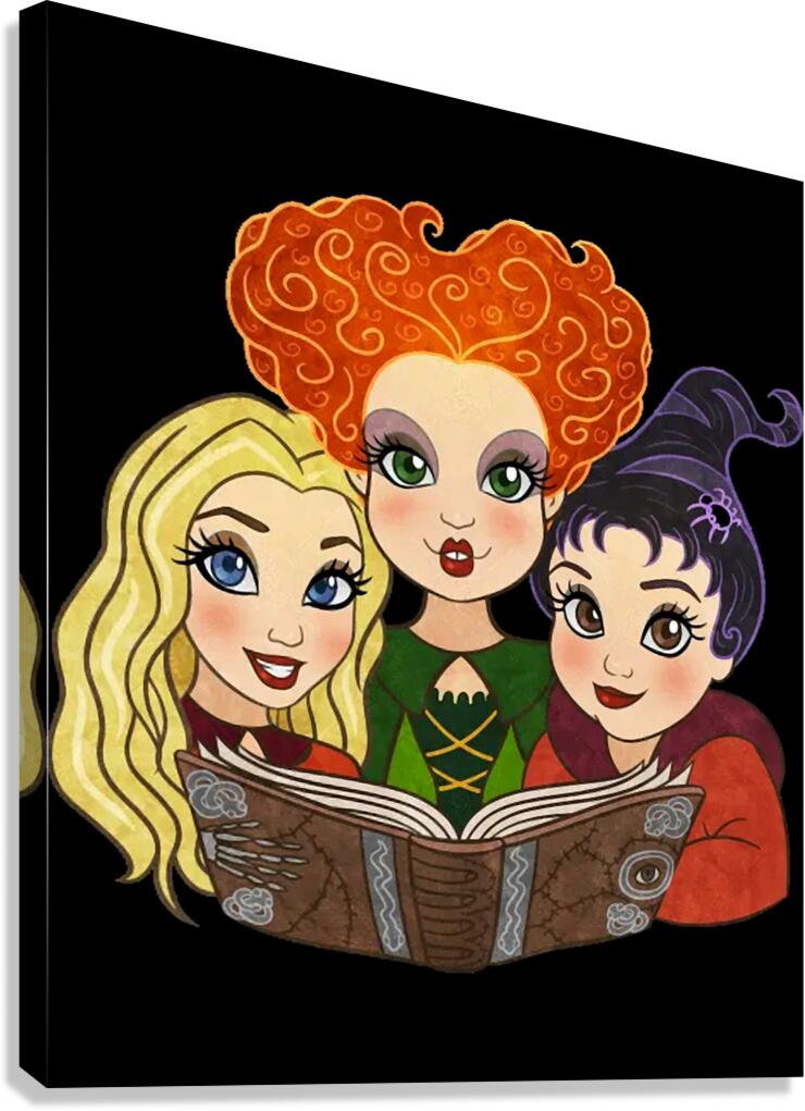 Hocus pocus 18 Canvas Print