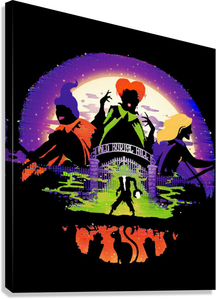 Hocus pocus 21 Canvas Print