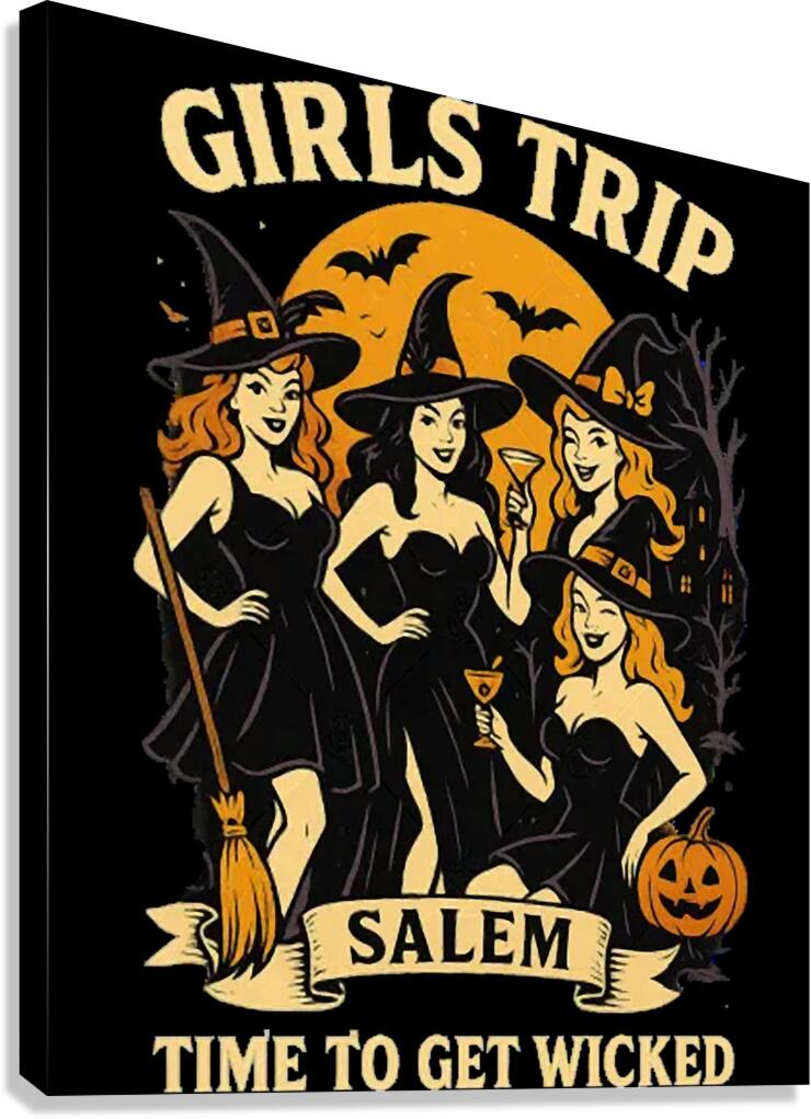 Hocus pocus 22 Canvas Print