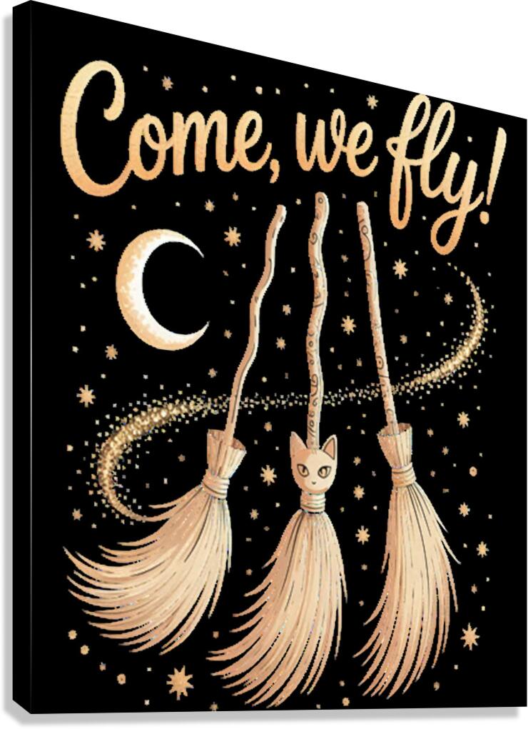Hocus pocus 45 Canvas Print