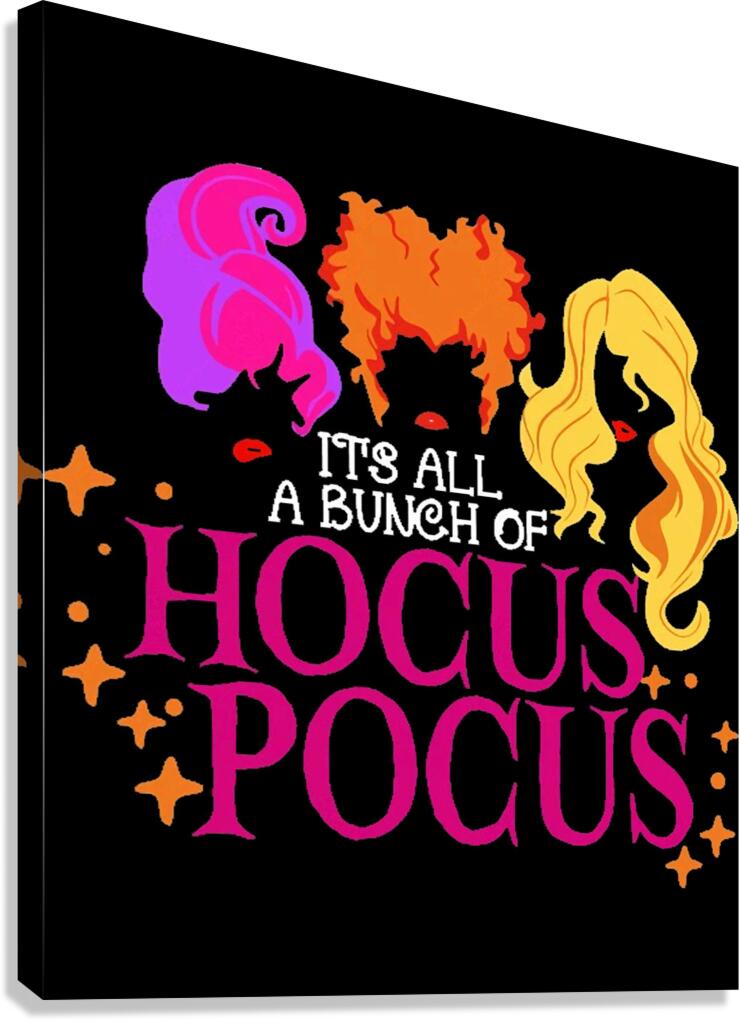 Hocus pocus 48 Canvas Print