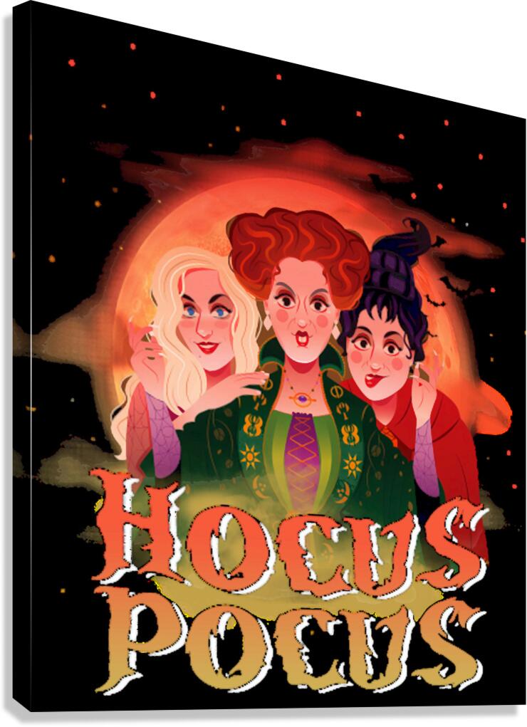 Hocus pocus 50 Canvas Print