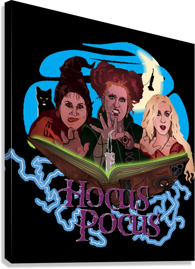 Hocus pocus 53 Canvas Print