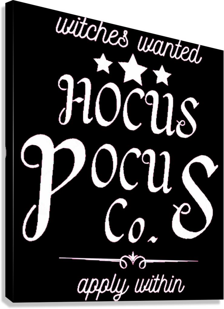Hocus pocus 55 Canvas Print