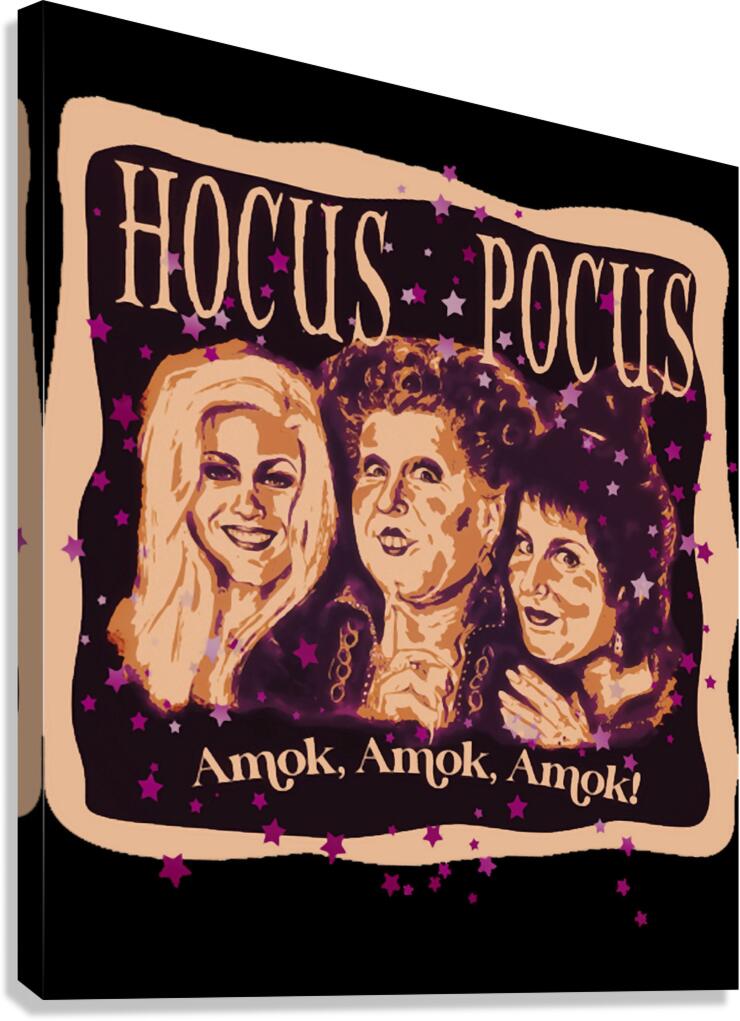 Hocus pocus 64 Canvas Print