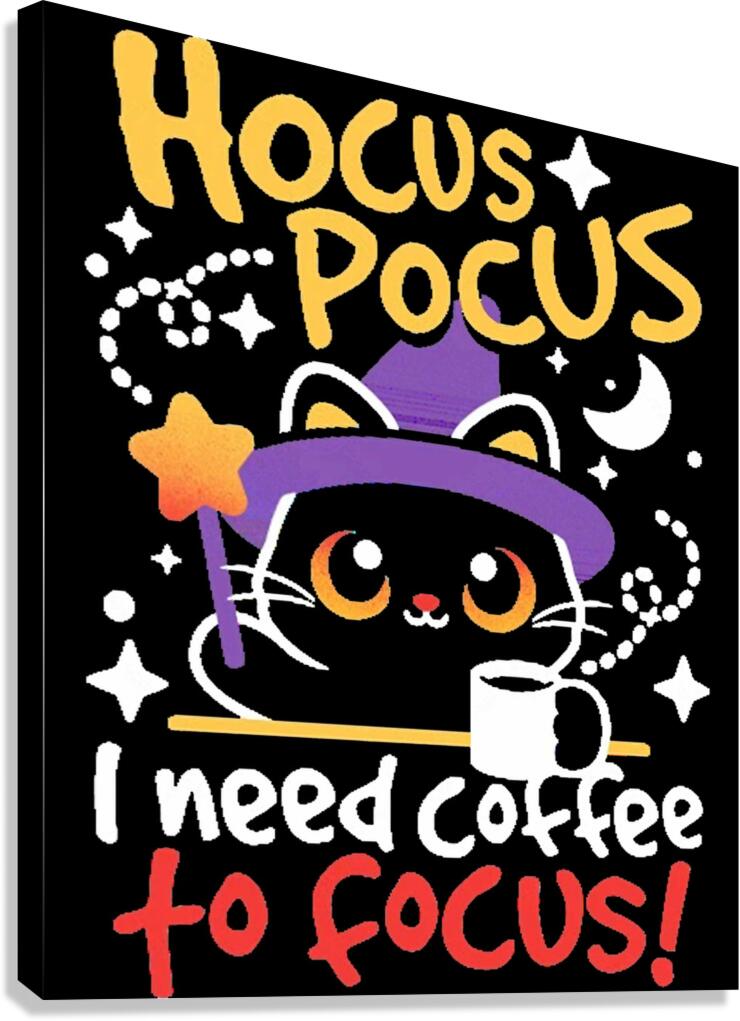 Hocus pocus 2 Canvas Print