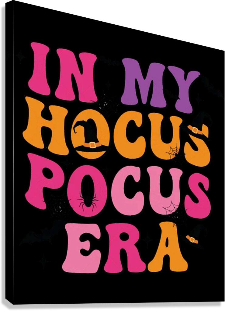Hocus pocus 3 Canvas Print