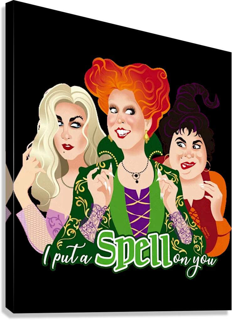 Hocus pocus 13 Canvas Print
