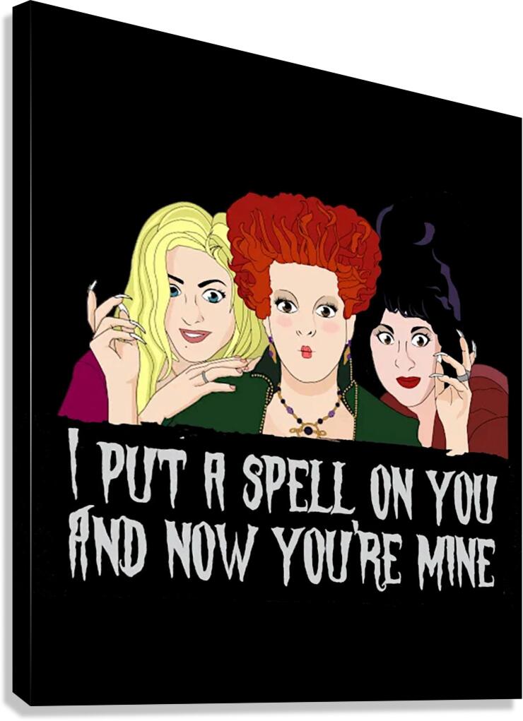 Hocus pocus 15 Canvas Print