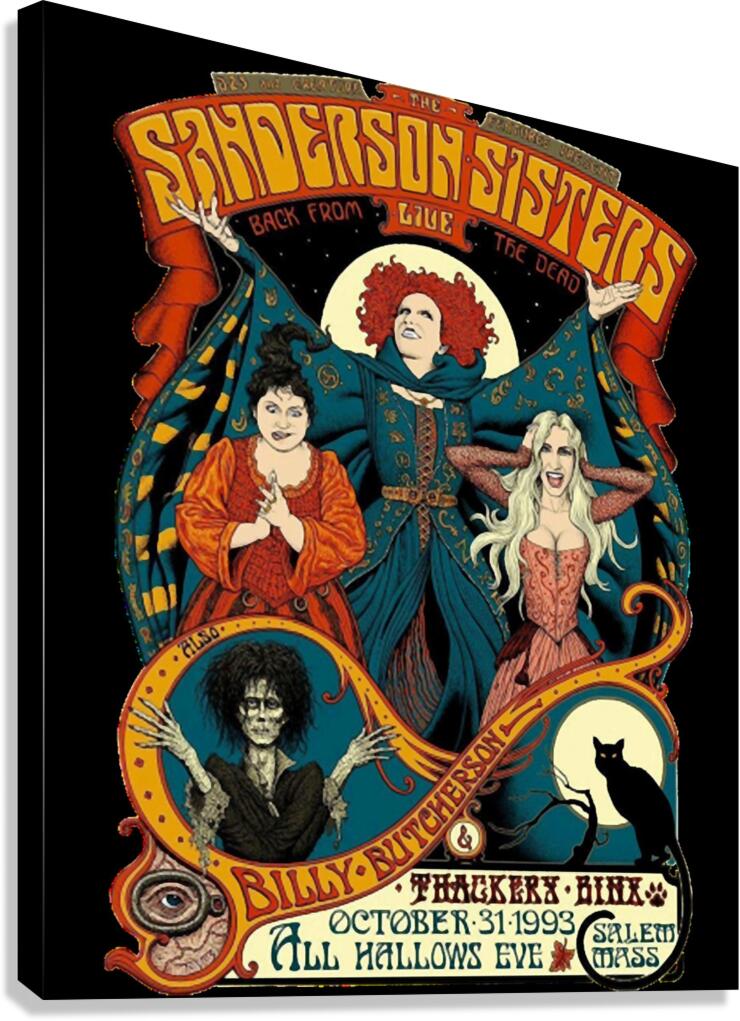 Hocus pocus 45 Canvas Print