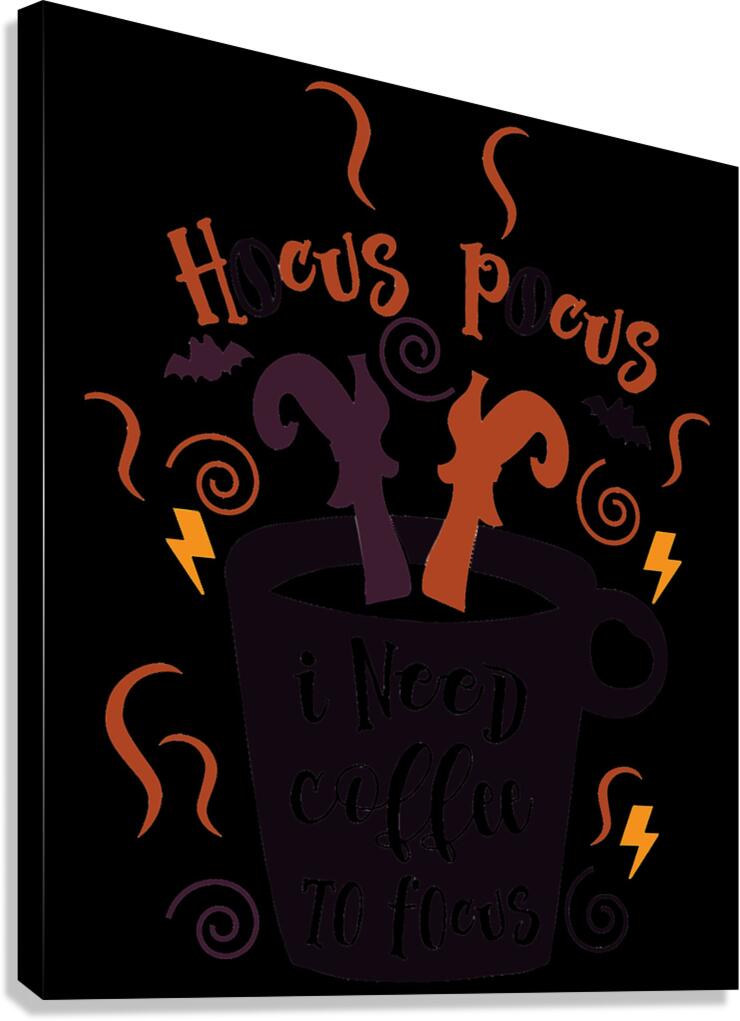 Hocus pocus 60 Canvas Print