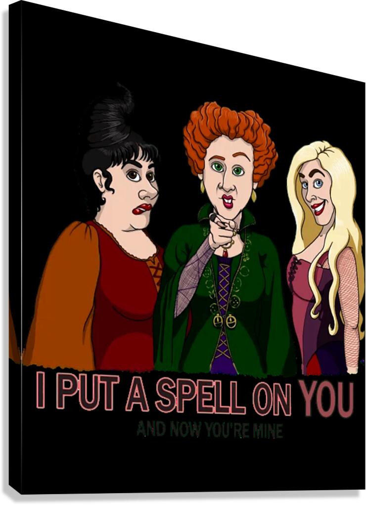 Hocus pocus 2 Canvas Print