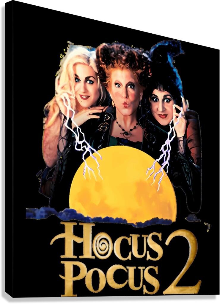 Hocus pocus 14 Canvas Print