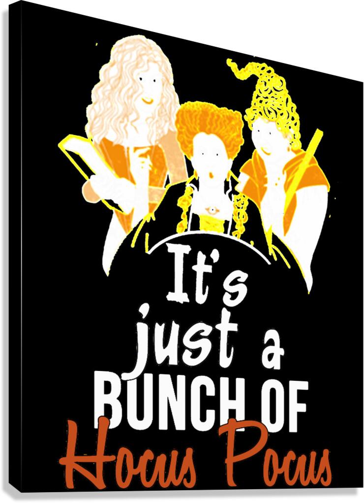 Hocus pocus 18 Canvas Print