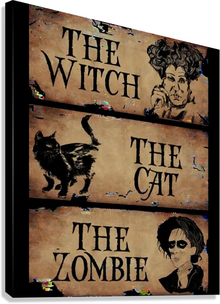 Hocus pocus 24 Canvas Print