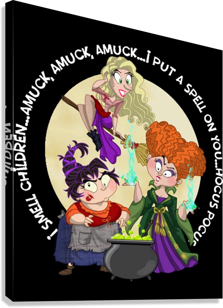 Hocus pocus 33 Canvas Print