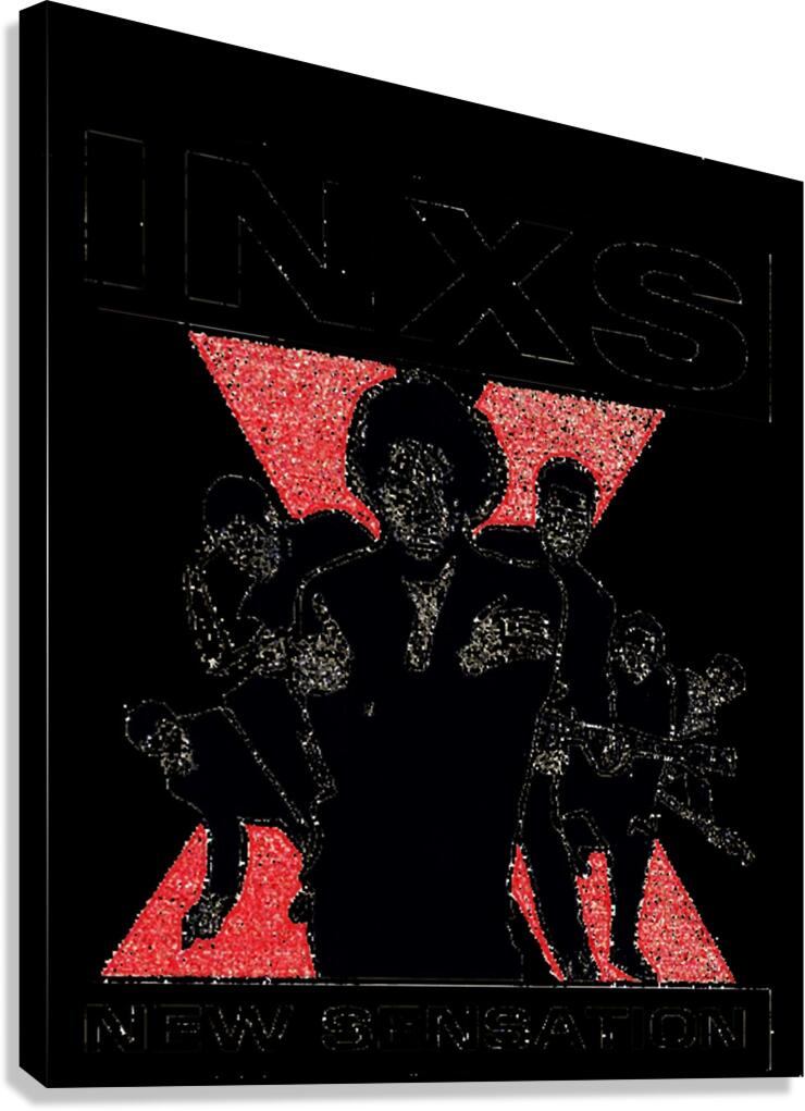 INXS 4 Canvas Print