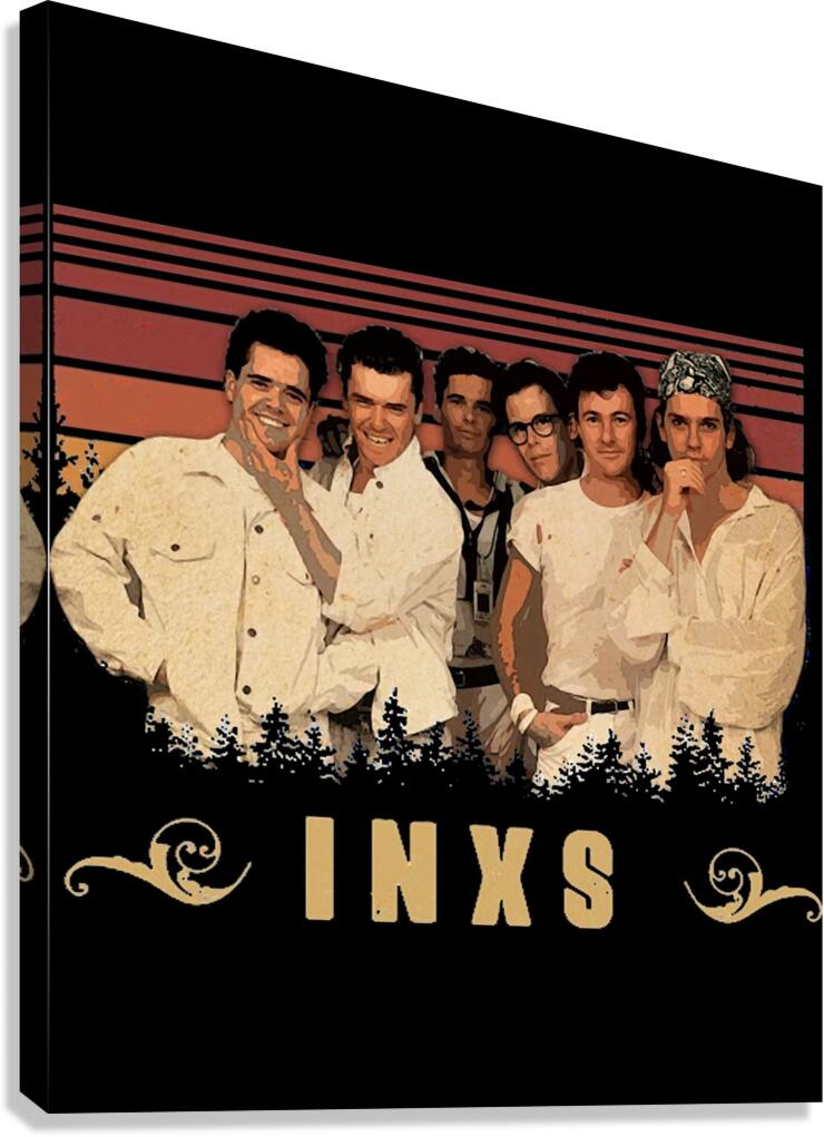 INXS 6 Canvas Print