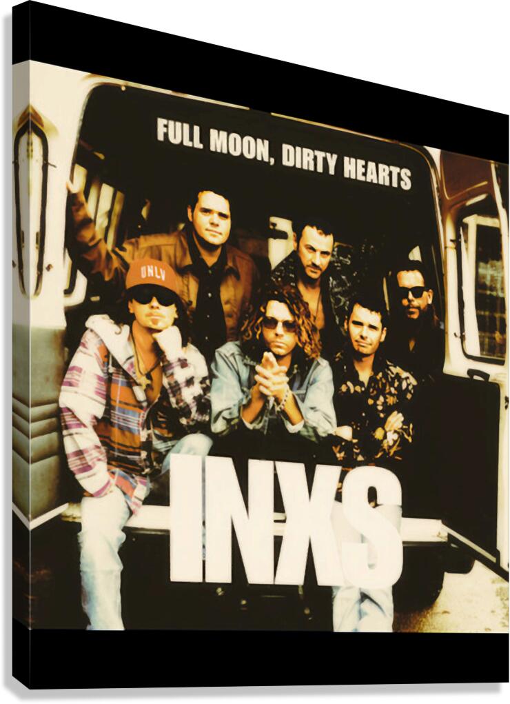 INXS 9 Canvas Print
